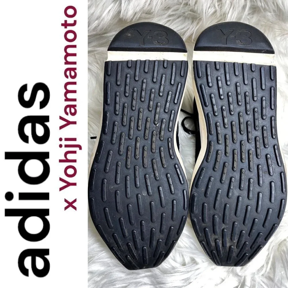 ADIDAS x YOHJI YAMAMOTO‎ Y-3 Shiku Run Chunky Sole Black, Men's Size 5